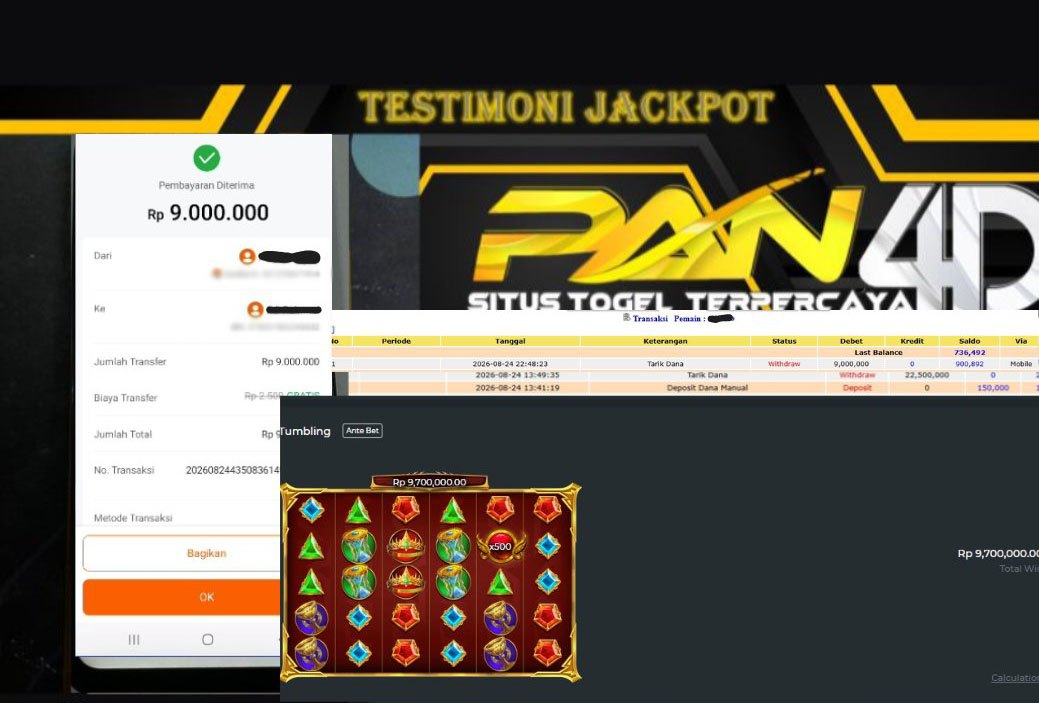 JACKPOT SLOT Gates of Olympus Super Scatter Rp9,000,000 - LUNAS